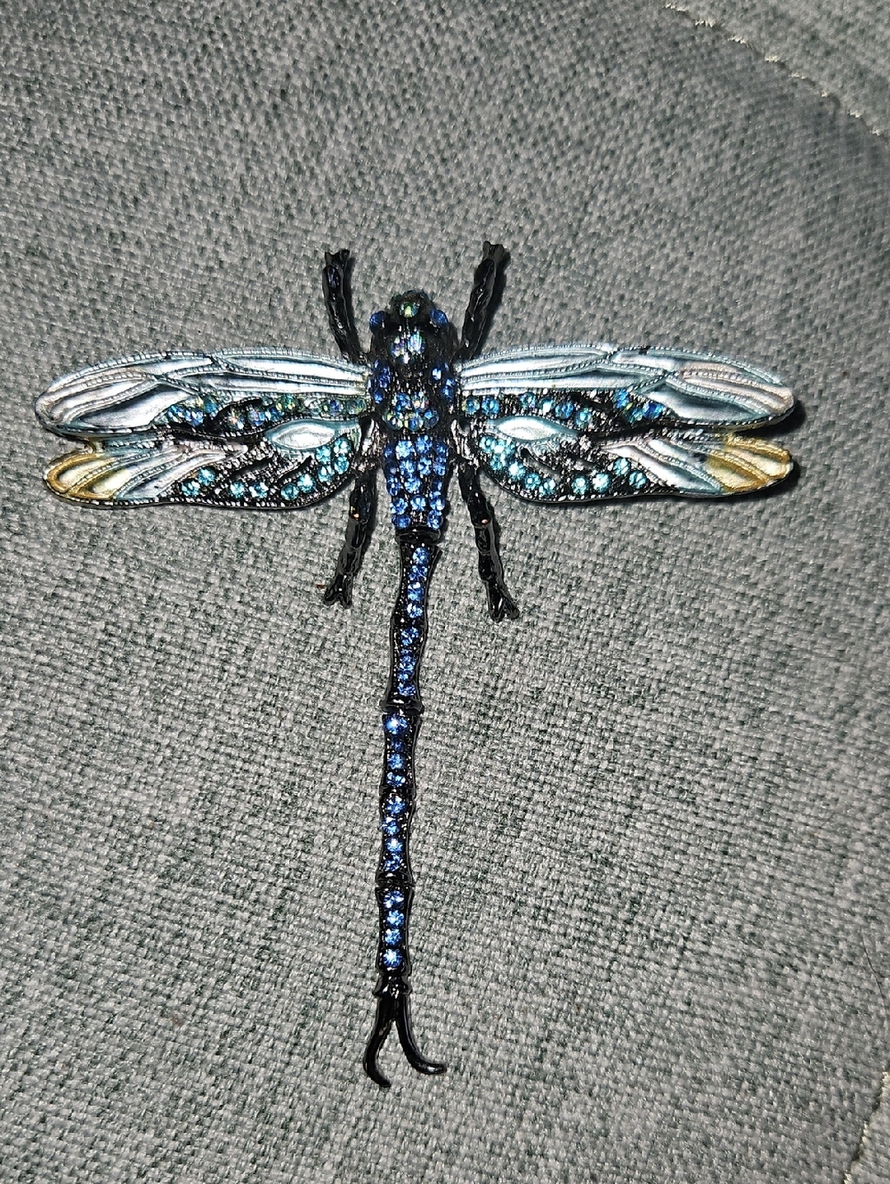 Blue Dragonfly Pet Reptile Decorative Accent